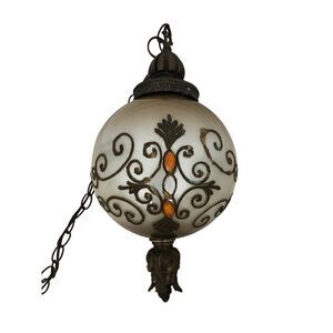 Vintage Middle East Turkey Ethnic Customs Handmade Swag Lamp Pendant Lights